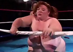 Huge Boob Bbw Wrestles A Midget Babe Then Fucks Her BBW fat bbbw sbbw bbws bbw porn plumper fluffy cumshots cumshot chubby