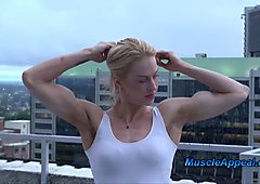 Alison muscles girl world amazing biceps peak (from web)