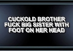 Big brother hard fuck sister when her husband is not home (cuckold)