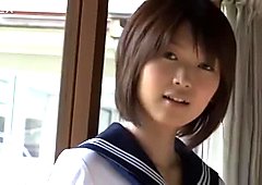 Noriko Kijima is irresistible in her college outfit