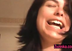 Zuzinka fake commercial, pussy included