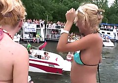 Party Time on the Lake of Ozarks Real Amateur Naked Teens