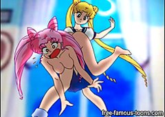 Sailor Chibi Moon hentai orgies