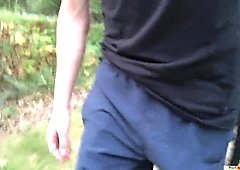 walking with a boner in my short