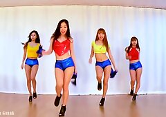 Waveya Hàn Quốc vũ công Chỉnh sửa tuyệt vời (không có âm thanh)
