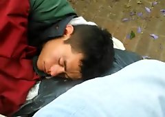 Me cumming on a homeless face