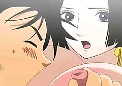 One Piece Hentai - Boa seduces Luffy
